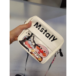 White simple camera bag
