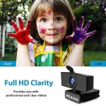 NexiGo N60 1080P Web Camera, HD Webcam with Microphone, Software Control & Privacy Cover, USB Computer Camera, 110-degree FOV, Plug and Play, for Zoom/Skype/Teams, Conferencing and Video Calling
